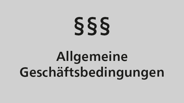 Allgemeine Geschäftsbedingungen