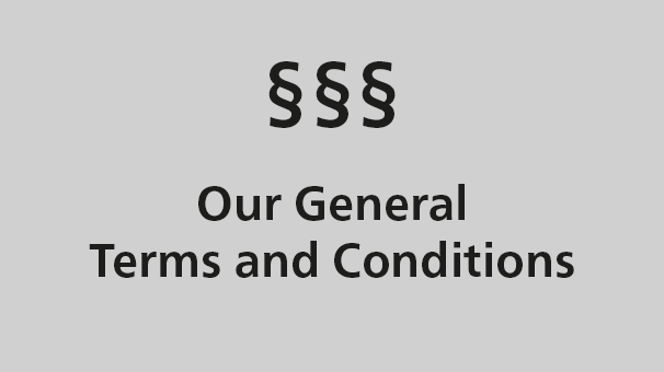 General Terms and Conditions